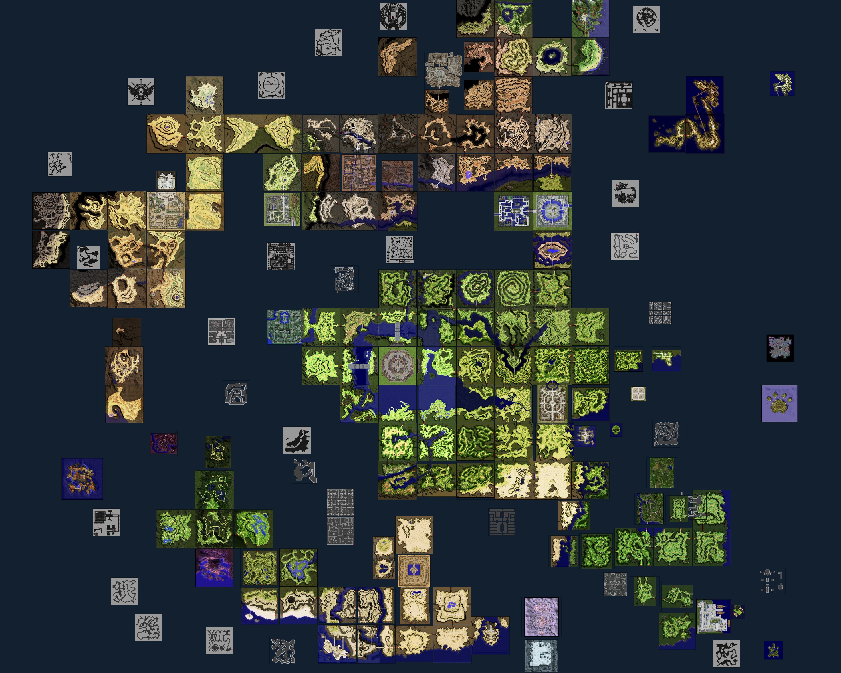 Rune-Midgard World Map